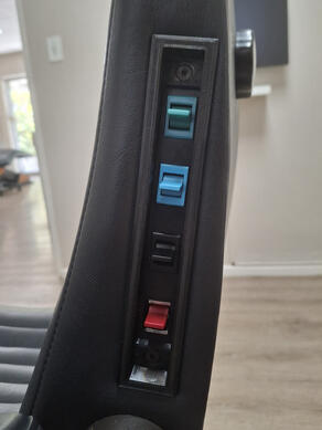 Switch panel cover for orthodontic chair